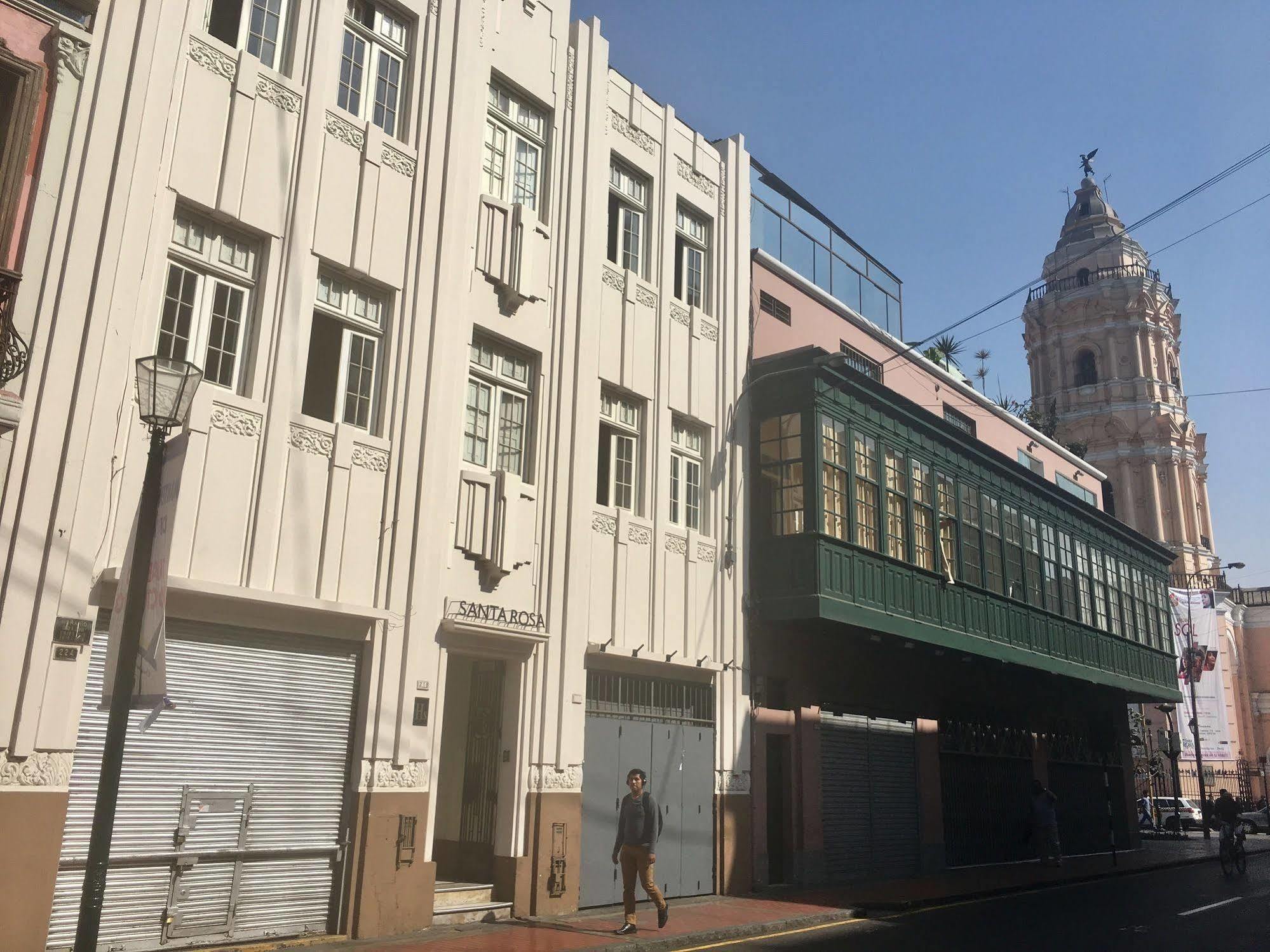 Hospedaje Santa Rosa- Centro Historico Distretto di Distretto di Lima Esterno foto